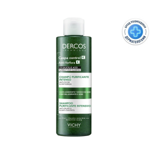 Купить  Vichy Dercos против перхоти К глубоко очищающий шампунь-пилинг, 250мл