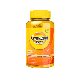 Купить  Супрадин Кидс Мишки 4 г 30 шт пастилки жевательные