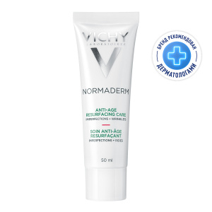 Купить  Vichy Normaderm Anti-Age крем для проблемной кожи с первыми признаками старения, 50мл