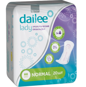 Купить  Dailee Lady Normal 20 шт прокладки женские урологические