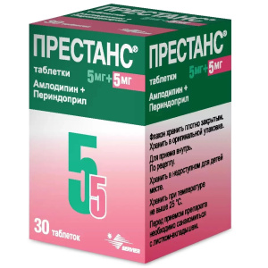Купить  Престанс таб 5мг+5мг №30