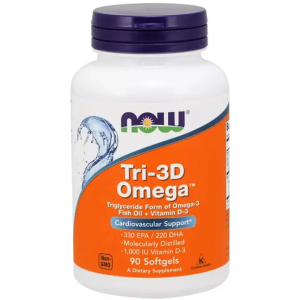 Купить  Now Foods 3D Омега 90 шт капсулы
