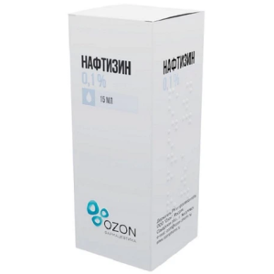 Купить  Нафтизин капли назальные 0,1% 15мл