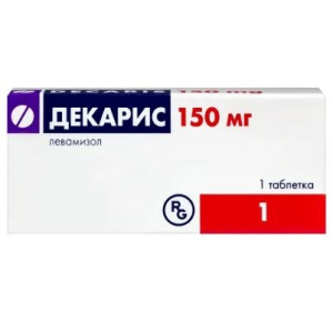 Купить  Декарис 150 мг 1 шт таблетки