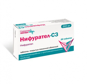 Купить  Нифурател-СЗ таб ппо 200мг №20