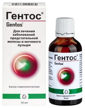 Купить  Гентос капли для внутреннего применения гомеопатические 50мл