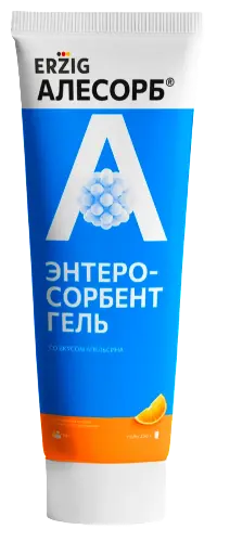 Купить  Алесорб 230 г гель для приема внутрь апельсин