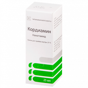 Купить  Кордиамин капли 25% 25мл