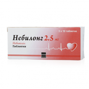 Купить  Небилонг таблетки 2,5мг №30