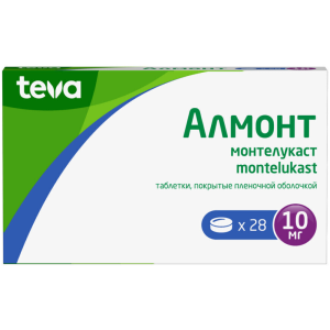 Купить  Алмонт таб ппо 10мг №28