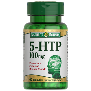 Купить  Nature's Bounty капс 100мг №60 5-HTP (L-5-Гидрокситриптофан)