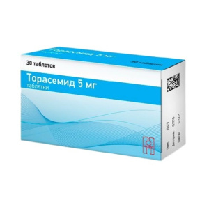 Купить  Торасемид таб 5мг №30