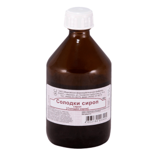 Купить  Солодка Корень сироп 100мл (Ивановская фф)