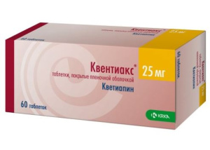 Купить  Квентиакс таб ппо 25мг №60