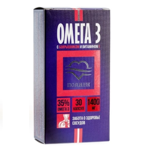 Купить  Омега-3 Боярышник 30 шт капсулы с витамином Е