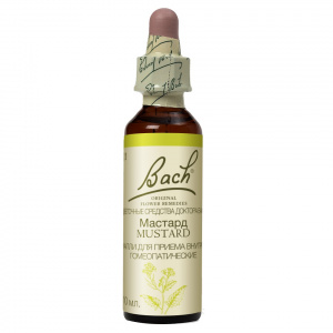 Купить  Капли баха №21 Мастард (Горчица) — меланхолия, мрачное настроение, 10мл