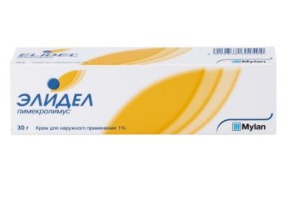 Купить  Элидел крем для наружного применения 1% 30г