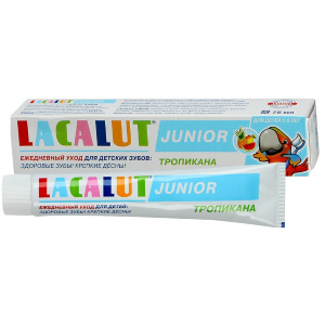 Купить Lacalut Junior зубная паста 75мл тропикана