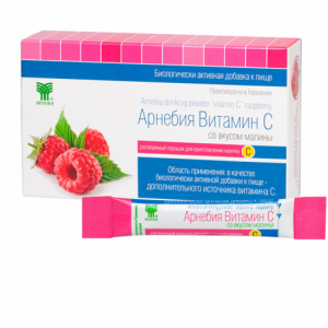 ARNEBIA Витамин С пор д/внутр примен 5г №10 янгодный вкус Купить ARNEBIA Витамин С пор д/внутр примен 5г №10 янгодный вкус