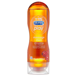 Купить  Durex Play Soothing 2в1 гель-смазка/лубрикант 200мл гуарана