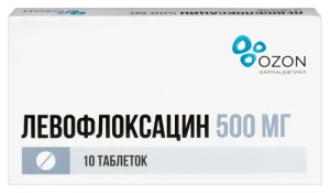 Левофлоксацин таблетки ппо 500мг №10 Купить Левофлоксацин таблетки ппо 500мг №10