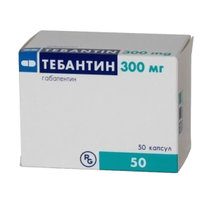 Купить  Тебантин капс 300мг №50