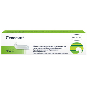 Купить  Левосин мазь для наружного применения 40г