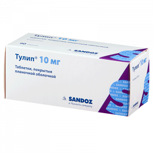 Купить  Тулип таблетки ппо 10мг №90
