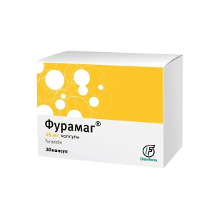 Фурамаг 25 мг 30 шт капсулы 