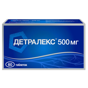 Купить  Детралекс таб ппо 500мг №60