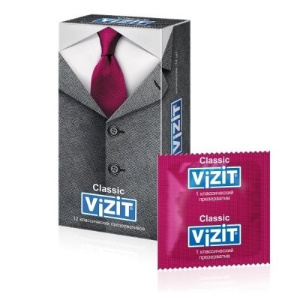 VIZIT Classic презервативы классические 12 шт. Купить VIZIT Classic презервативы классические 12 шт.