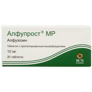 Алфупрост МР таблетки пролонг действия 10мг №30 Купить Алфупрост МР таблетки пролонг действия 10мг №30