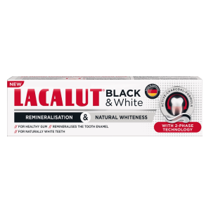 Купить  Lacalut 75 мл зубная паста Black&White