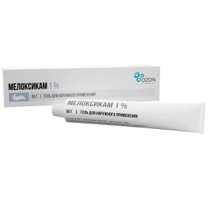 Купить  Мелоксикам гель д/наружн примен 1% туб 50г