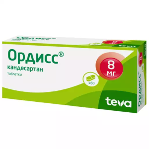 Купить  Ордисс 8 мг 60 шт таблетки