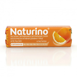 Купить Naturino пастилки №8 вит и сок апельсина