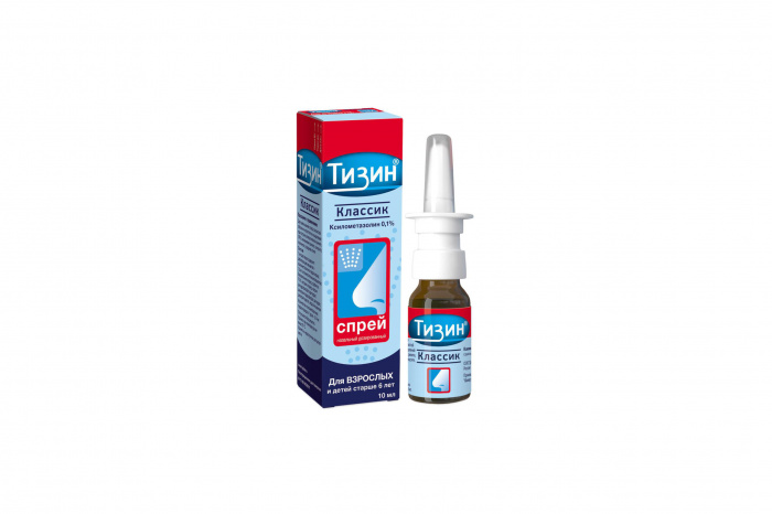Тизин – эффективный назальный спрей