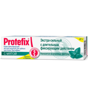 Купить  Протефик Мята крем д/фикс.зуб протезов экстра-сильный 40мл