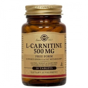 Купить Solgar L-карнитин 500 мг таб №30