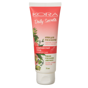 Купить  Кора Крем для рук и ногтей Комплексный уход, 75 мл