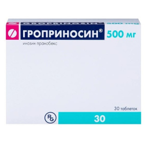 Купить  Гроприносин таблетки 500мг №30