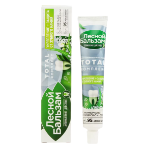 Купить  Лесной Бальзам з/паста 75мл алоэ вера+белый чай