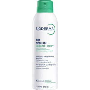 Купить  Bioderma Sebium Керато+ 150 мл спрей для тела против несовершенств