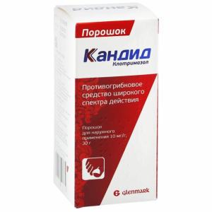 Купить  Кандид порошок 1% 30г