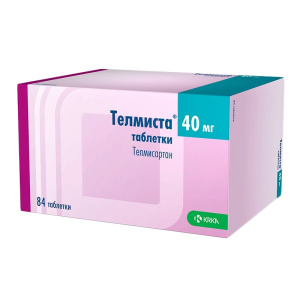 Купить  Телмиста таб 40мг №84
