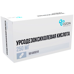 Урсодезоксихолевая кислота капс 250мг №50 Купить Урсодезоксихолевая кислота капс 250мг №50