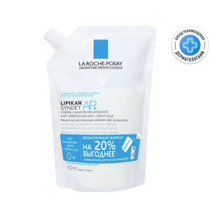 La Roche-Posay Lipikar Syndet АР+ крем-гель д/лица и тела 400мл Eco Refill сменный блок