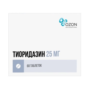 Купить  Тиоридазин таб ппо 25мг №60
