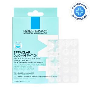 Купить  La Roche Posay Effaclar DUO+M Patch 22 шт патчи с гидроколлоидной технологией