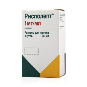 Купить  Рисполепт раствор д/внутр примен 1мг/мл 30мл